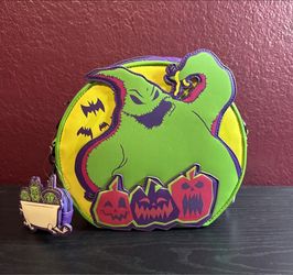 Loungefly Nightmare Before Christmas Oogie Boogie Crossbody Bag