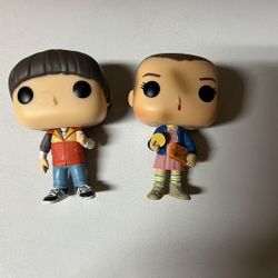 Funko Pop! TV: Stranger Things Will & Eleven Vinyl Figure Lot 2