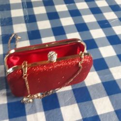 LADY'S WALLET COLOR RED