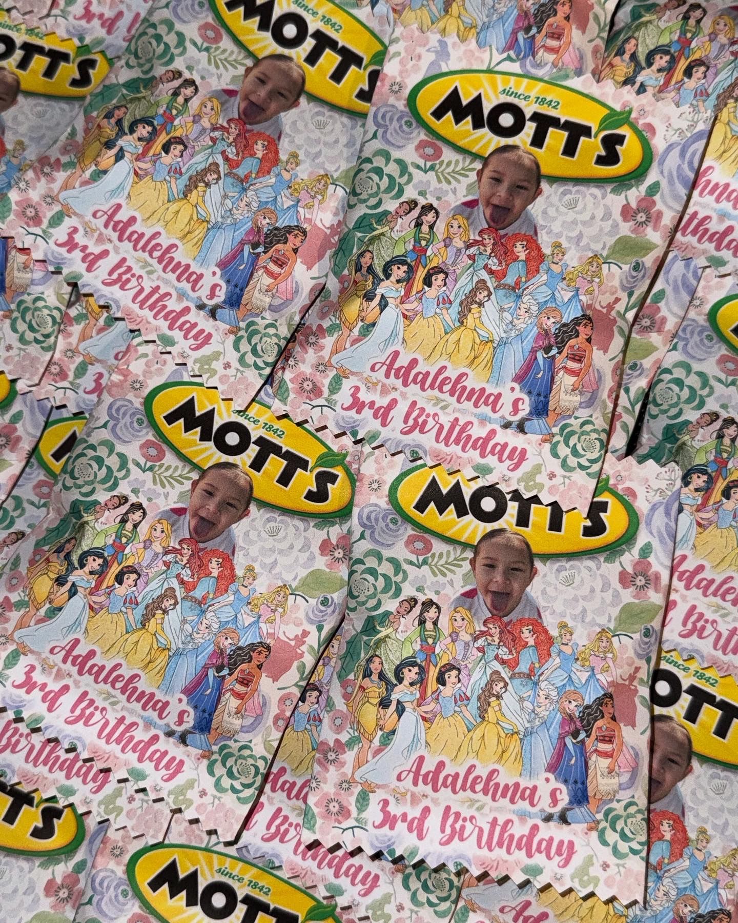 Disney princess fruit snacks 