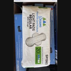 Sanitary Pads Only 1.00 Each Or 200 Packs For 150.00