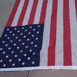 Vintage Lg USA FLAG