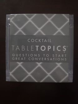 Table Topics Cocktail Edition