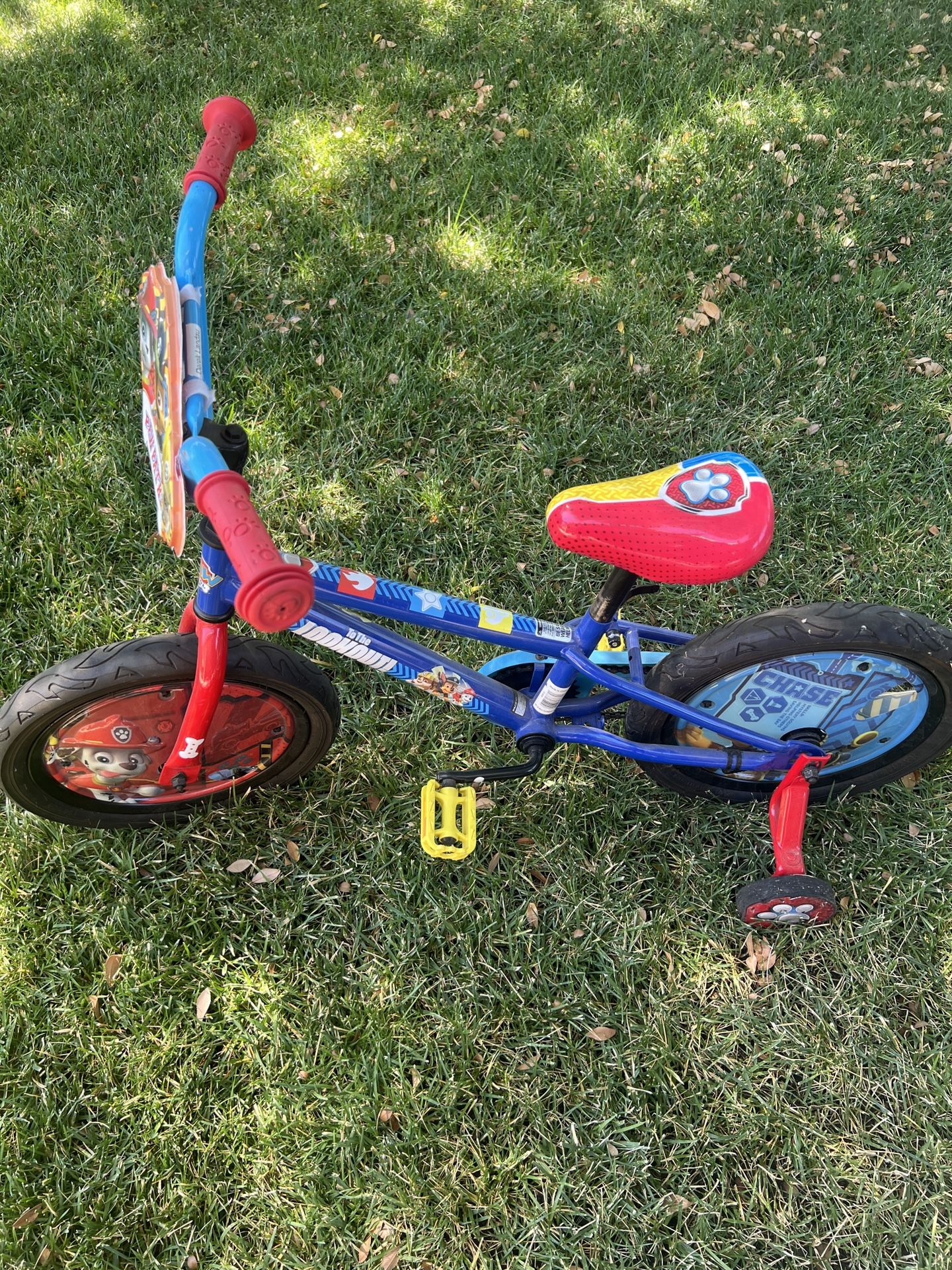 Spider-Man Toddler Bike With Training wheels
