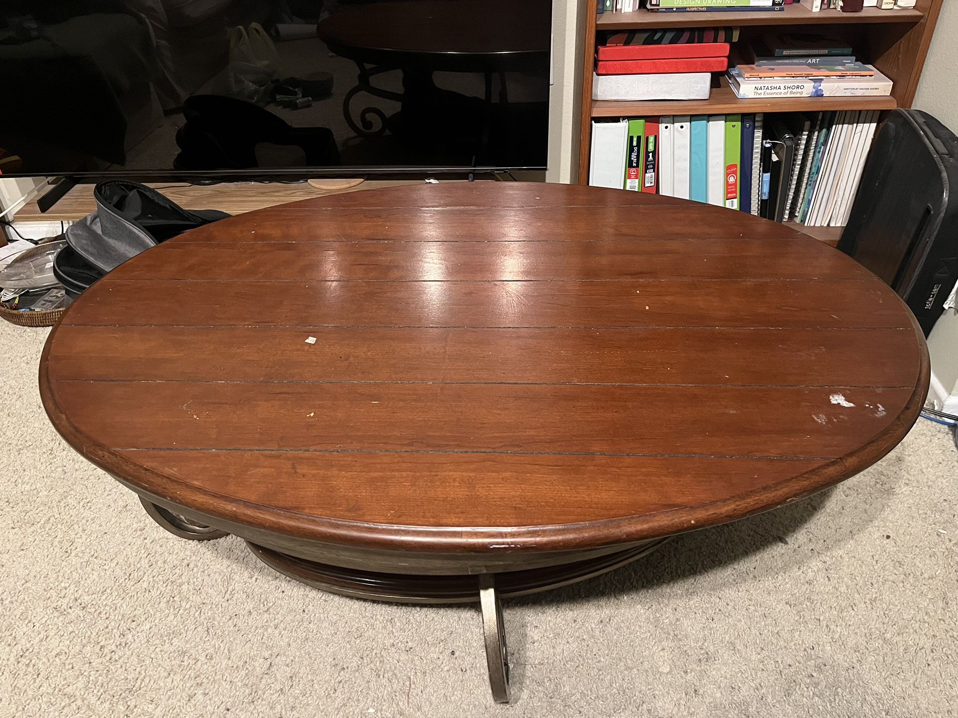 Coffee Table Oval Shape