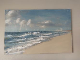 Large Beach Painting