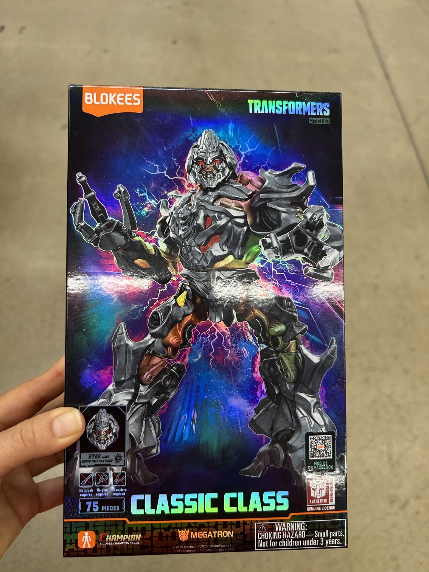 NWT Blokees Transformers Classic Class 75pcs building Figure set