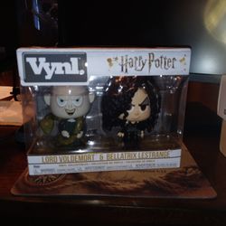 Harry Potter Collectibles-Lord Voldemort and Bellatrix Lestrange