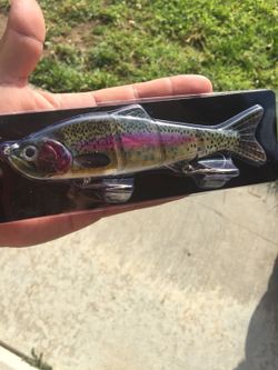 8 inch trout bass bait