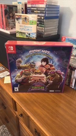 Teenage Mutant Ninja Turtles: Splintered Fate Pipin’ Hot Collector’s Edition Switch Version New in Box