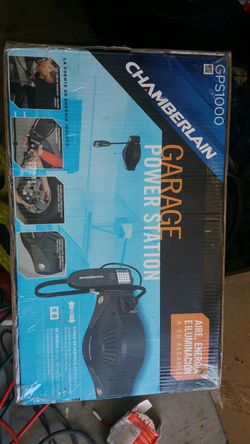 Garage light, air compressor, power extension cable all in one MSRP $200