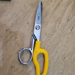 KLEIN TOOLS 2101-0 Stainless Steel Electrical Scissors.