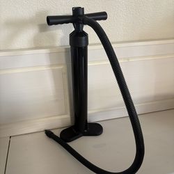 Black Paddle Board Stand Up Hand Pump