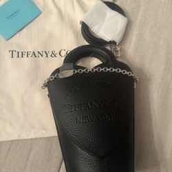 Tiffany & Co Return to Tiffany Black Top Handle Crossbody Bag