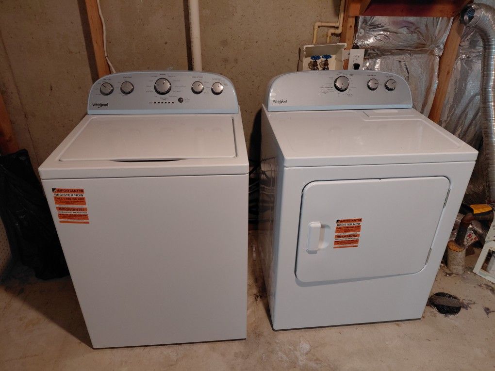 Washer And Dryer Set 