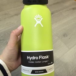 Hydro Flask 32oz wide flex cap color Seagrass