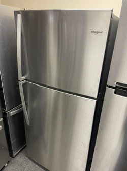 Whirlpool Top Mount Stainless Fridge
