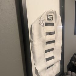 Haiden deegan signed seat cover