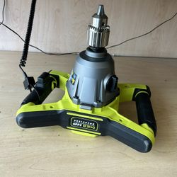 Ryobi One 18V 1/2in Brushless Mud Mixer (Battery And Charger Included) 