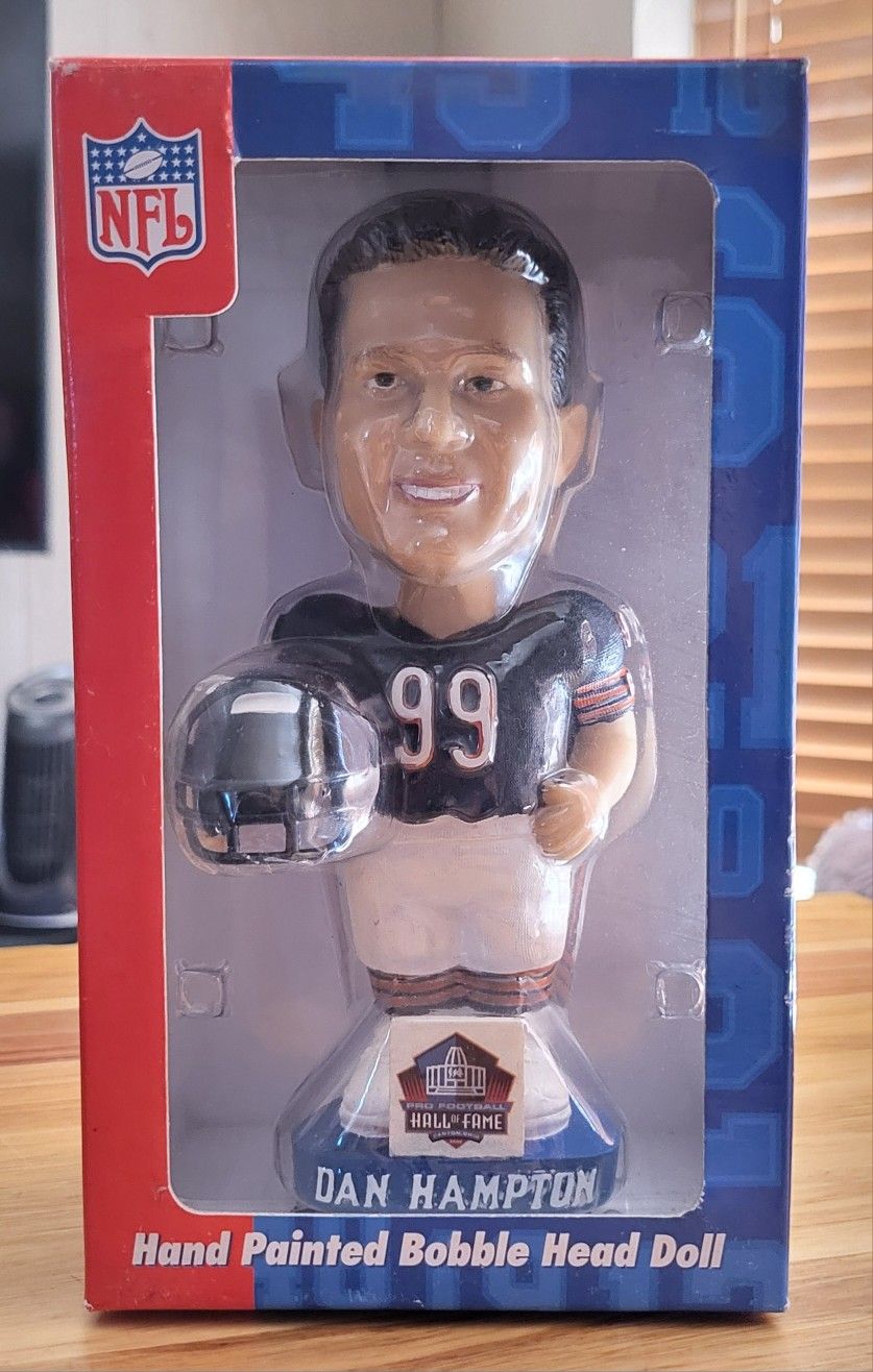 DAN HAMPTON HOF BOBBLEHEAD & CARD!