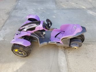 Power wheels boomerang purple best sale