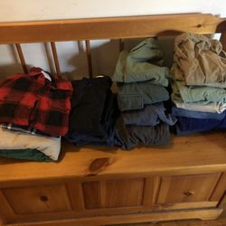 Boys clothing sizes and descriptions below