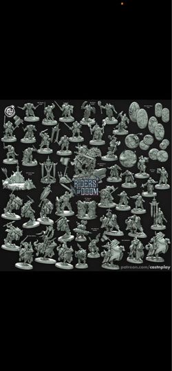 Dungeons and dragons Miniatures  D&D
