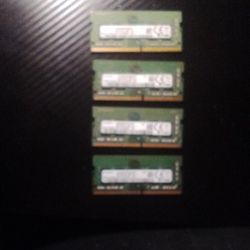 Samsung 8Gb DDR 4 (Laptop/Small Form)