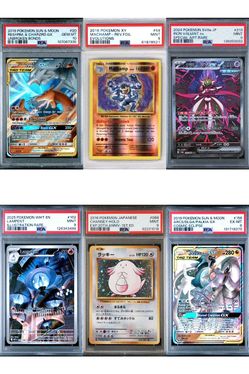 Entire collection of pokemon cards for sale PSA graded & CGC graded card lot