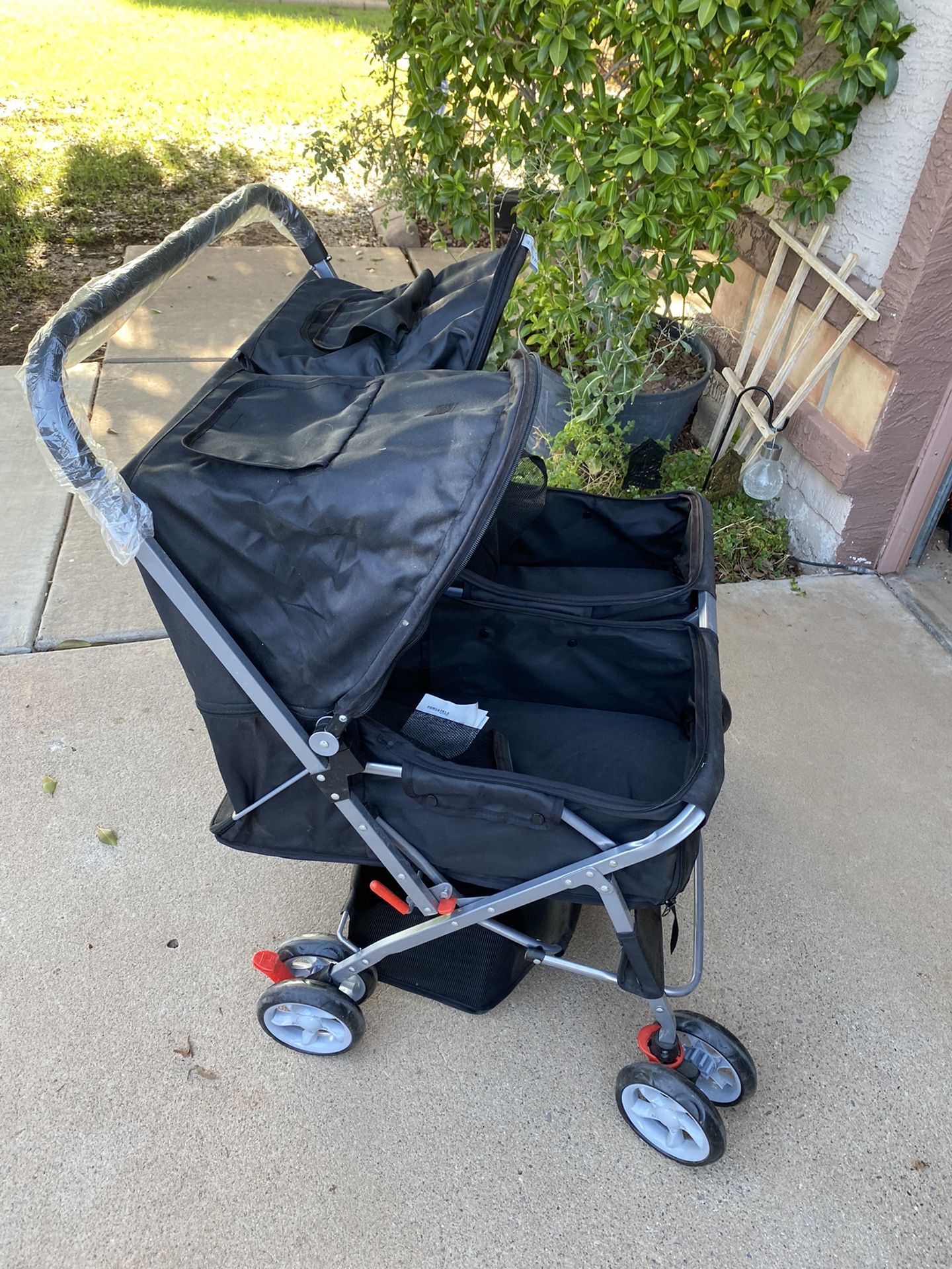 Dual Pet Stroller