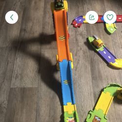 Vetch tracks and cars