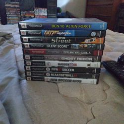Ps2 Games, Priced Single In Description Nice Sellection!