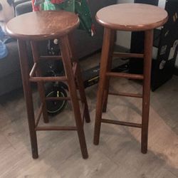 Wooden Stools 