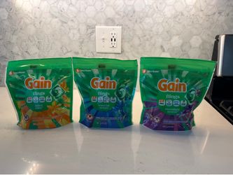 NEW Gain Flings Laundry Pacs Bundle – 3 Bags