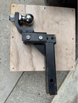 Drop hitch with a 2 &  5/16 ball