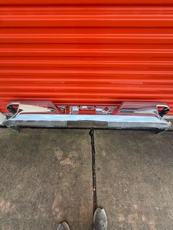 2019 - 2024 Chevy Silverado 1500 Rear Bumper Chrome