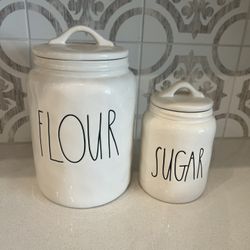Rae Dunn Flour And Sugar 