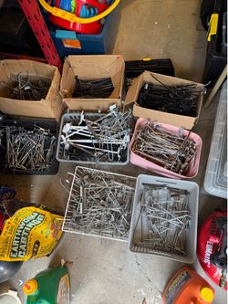 Huge lot of Peg Hooks and Display Hooks
