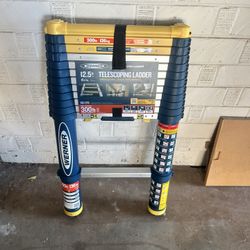 Werner 12.5ft Telescoping Ladder