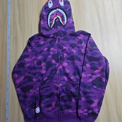 PURPLE BAPE HOODIE