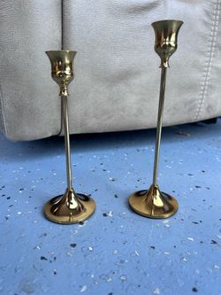 Gold Candle Holders