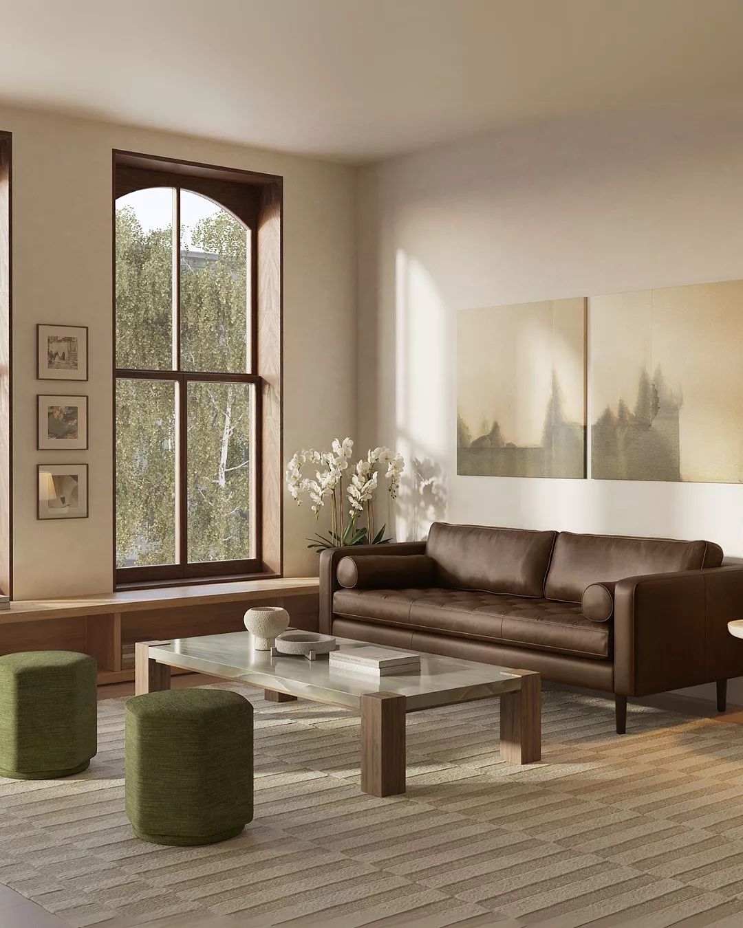 Leather Couch