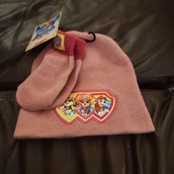 Paw Patrol Hat And Mitten Set 