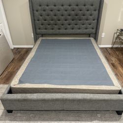 Joss & Main Upholstered Queen Bed Frame 