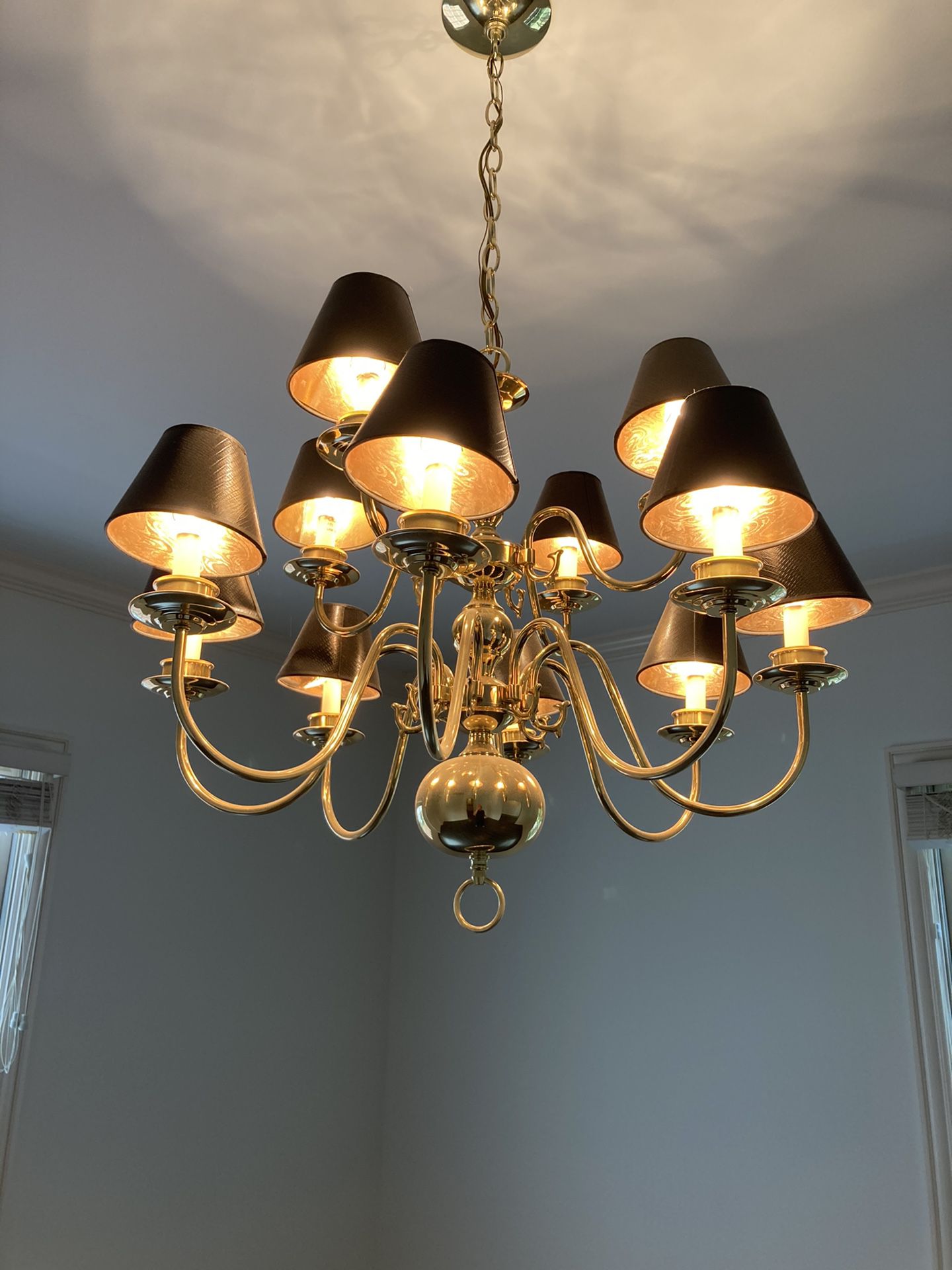 Large Traditional Chandelier - 12 arms