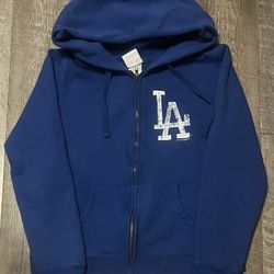 Dodgers Women’s Hoodie Jacket size Large