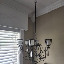 Crystal And Candle Chandelier 