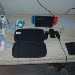 Nintendo Switch With Travel Case