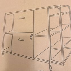 ***Brand New Boxed***Lateral Filing cabinet 