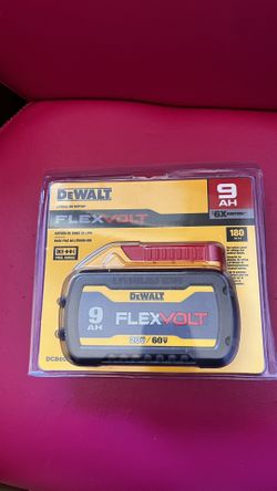 New Dewal Flexvolt 20/60 Volt 9ah